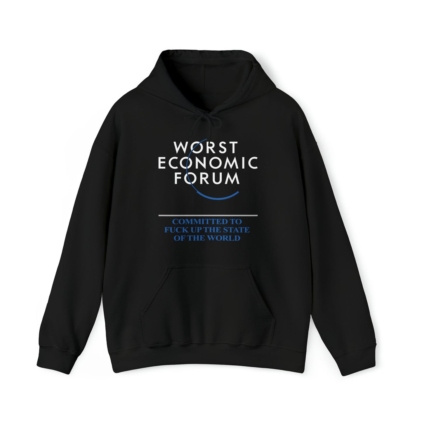 Worst Economic Forum (WEF) Hoodie Multicolor